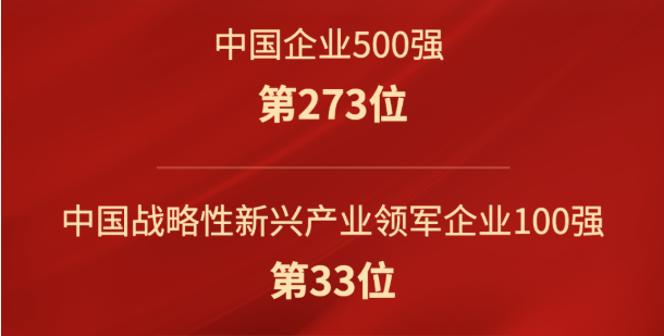 凯发K8旗舰厅技术荣登“2022中国500强”，跻身民企百强